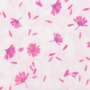 Pink Watercolor Floral Anti Pill Fleece Fabric