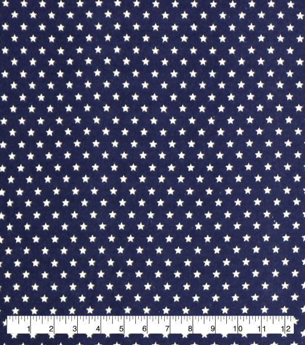 Stars 108 Wide Flannel Fabric - Image 2