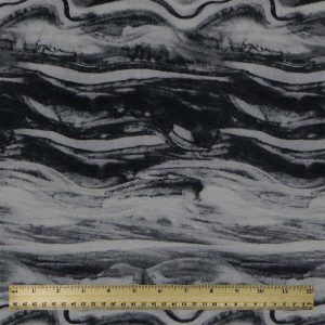 Black Water Super Snuggle Flannel Fabric