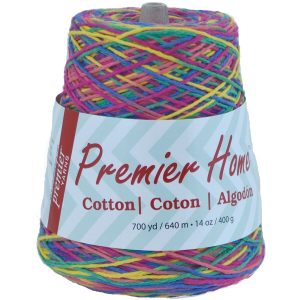 Premier Yarns Home Cotton Multi Cone 700yds Worsted Cotton Yarn