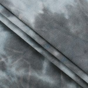 Real Tie Dye   Ultimate Grey Luxe Fleece Fabric