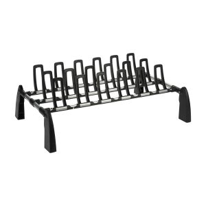 Organize It All 27 Black 9 Pair Floor Shoe Rack
