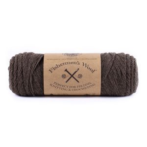 Lion Brand Fishermen s Worsted Wool Yarn - Brown Heather