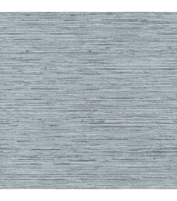 RoomMates Faux Grasscloth Peelable Wallpaper Blue
