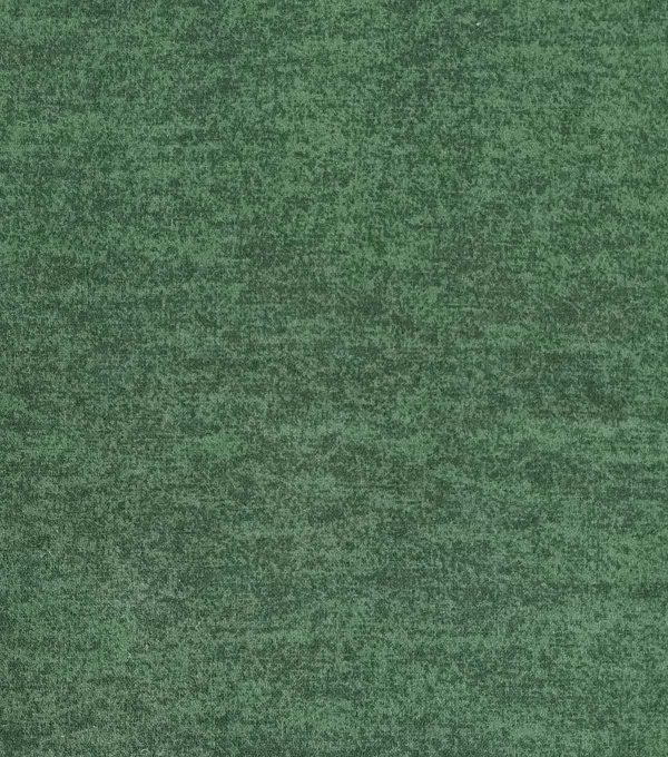 Green Heathered Luxe Flannel Fabric - Image 2