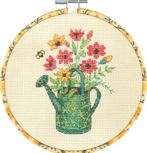 Dimensions 6 Watering Can Counted Cross Stitch Kit