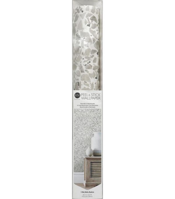 RoomMates Wallpaper Black Terrazzo - Image 8