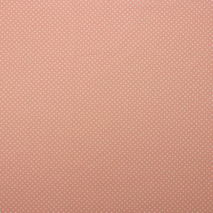 Pin Dots on Washed Coral Quilt Cotton Fabric by Quilter s Showcase
