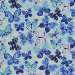 Butterflies Cotton Fabric by Keepsake Calico