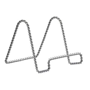 TRIPAR 3 Chrome Double Twisted Wire Picture Stand