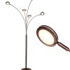 Brightech Orion LED Floor Lamp   Bronze
