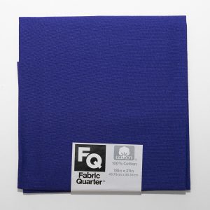 Purple 1 Piece Cotton Fabric Quarter