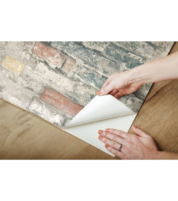 RoomMates Wallpaper Brick Alley - Image 9