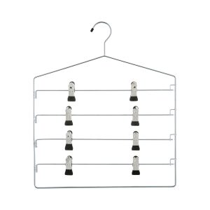Organize It All 16 Silver 4 Tier Swing Arm Slack Rack Hanger