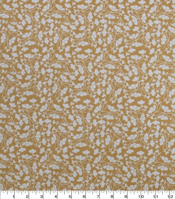 Vines Tan Super Snuggle Flannel Fabric - Image 2