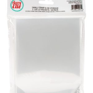 Avery Elle 5 Stamp   Die Storage Pockets 50pk