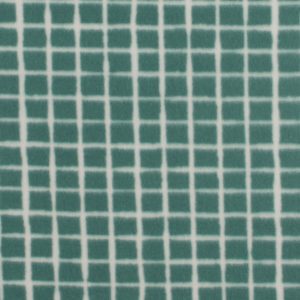 Green Grid Plaid Blizzard Fleece Fabric