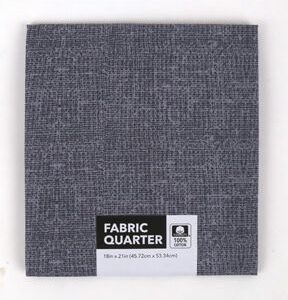 18 x 20 Gray Texture Cotton Fabric Quarter 1pc by Keepsake Calico