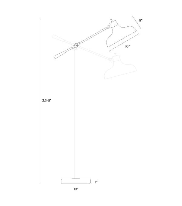 Brightech Wyatt LED Floor Lamp - Image 7