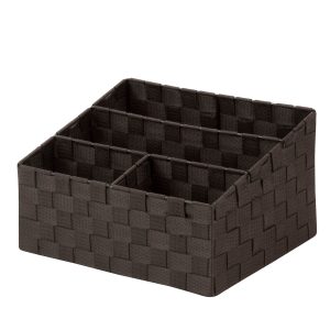 Honey Can Do 12 x 10 Espresso Desk Organizer