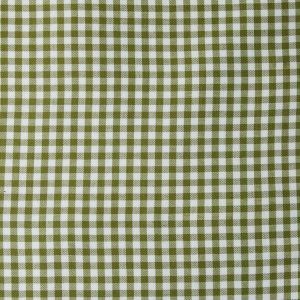 Eddie Bauer Green Yarn Dyed Checkered Cotton Fabric - 1