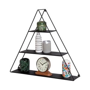 Honey Can Do Three Tiered Traingle Decorative Shelf