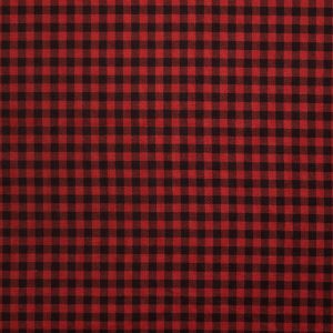 Red Buffalo Checkered Cotton Fabric by Keepsake Calico