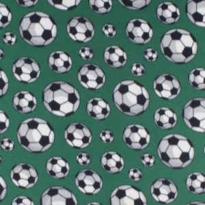 Soccer Blizzard Fleece Fabric