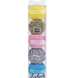 Handy Hands 210yds Lizbeth Specialty Pack Cordonnet Cotton Thread 5ct