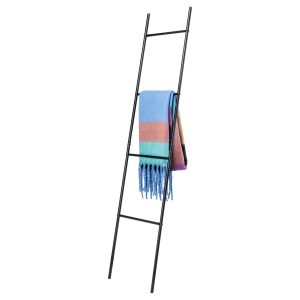 Honey Can Do Leaning Ladder Rack Black