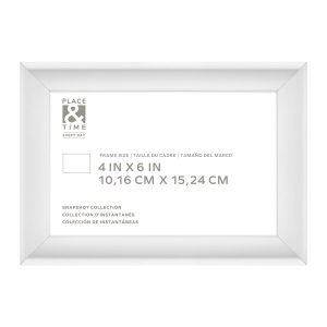4 x 6 Snapshot Tabletop   Wall Picture Frame by Place   Time