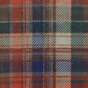 Fall Tartan Plaid Anti Pill Fleece Fabric