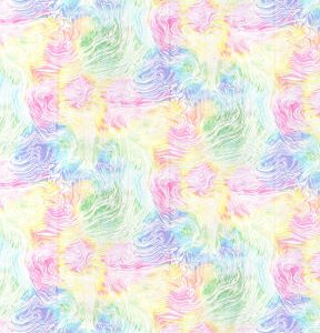 Multicolor Pastel Oil Slick Cotton Fabric Keepsake Calico