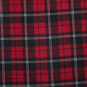 Red   Black Plaid Super Snuggle Christmas Flannel Fabric