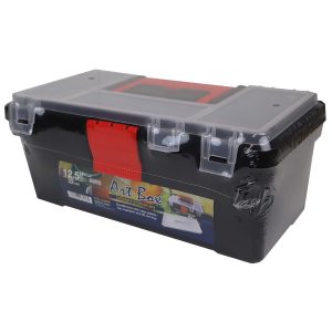 Pro Art 12.5 Black Lockable Storage Box