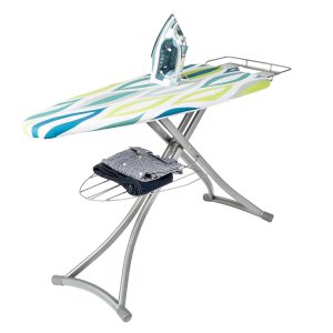 Honey Can Do 59 Multicolor Folding Ironing Board With Rest   Shelf - 1