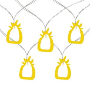 Northlight 10-Count LED Pineapple Fairy Lights   Warm White