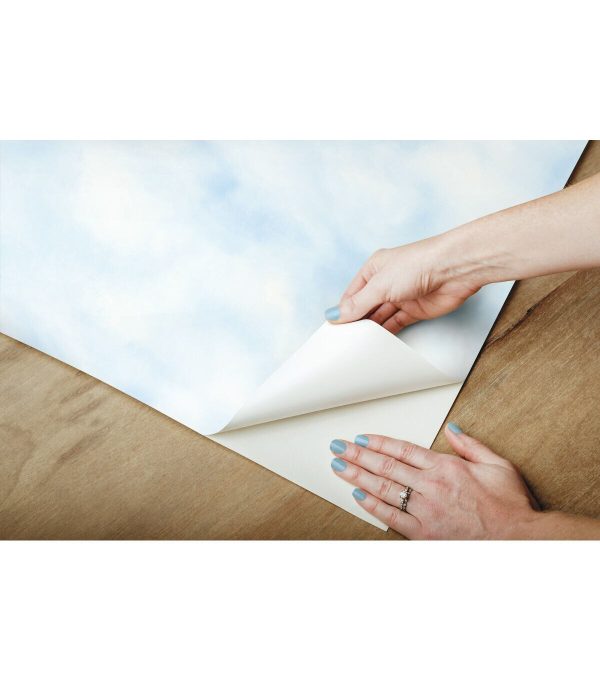 RoomMates Wallpaper Blue Cloud - Image 10