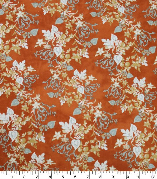 Floral Super Snuggle Flannel Fabric - Image 2
