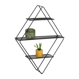 Honey Can Do Three Tiered Diamond Shape Shelf