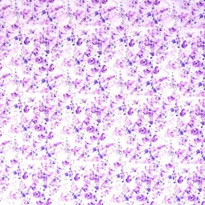 Purple Watercolor Ditsy Floral Quilt Cotton Fabric by Keepsake Calico