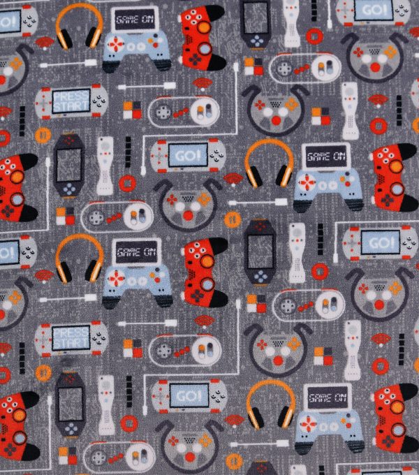 Game On Sew Lush Fleece Fabric