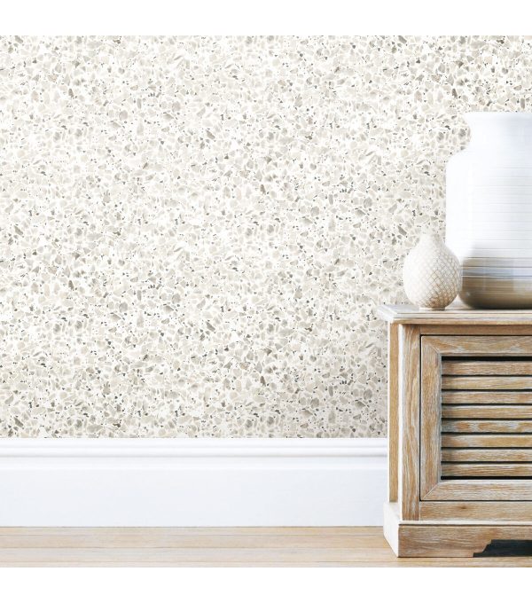 RoomMates Wallpaper Black Terrazzo - Image 2