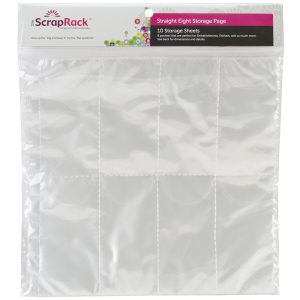 Totally Tiffany 13.5 Scrap Rack Straight 8 Storage Pages 10pk