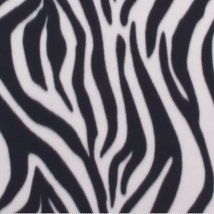 Zebra Skin Blizzard Fleece Fabric