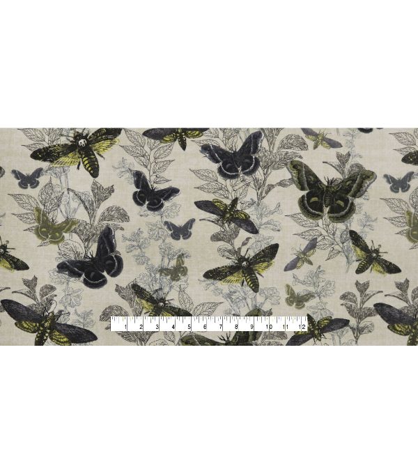 Butterflies Super Snuggle Flannel Fabric - Image 4