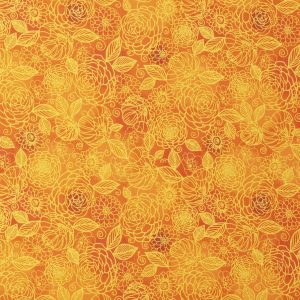 Orange Tonal Cotton Fabric by Keepsake Calico