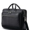 Classic Leather Toploader Brief Case