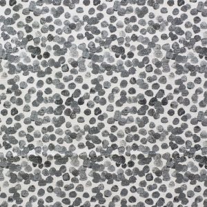 Black Dots Quilt Glitter Cotton Fabric by Keepsake Calico