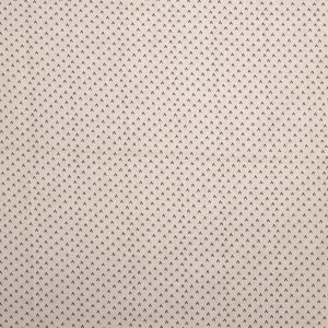 Brown V Print on Cream Cotton Fabric by Keepsake Calico